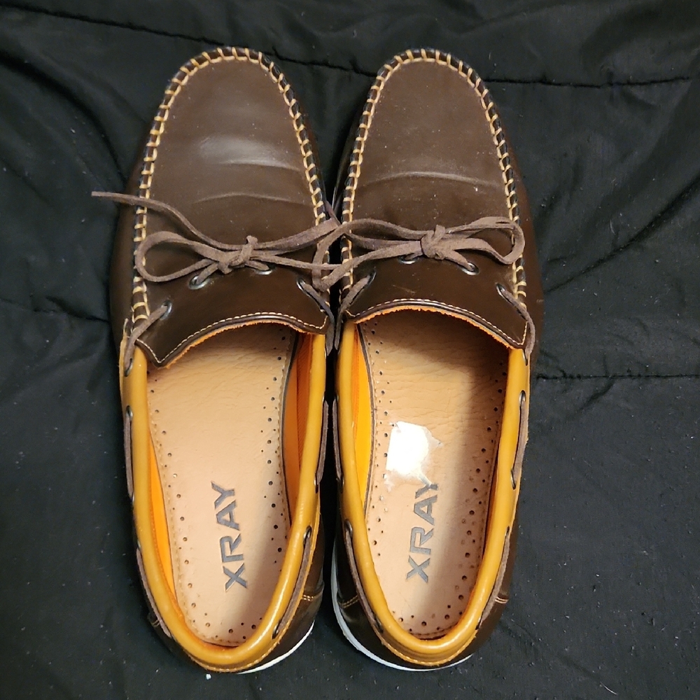 Men's Brown And Tan Loafers